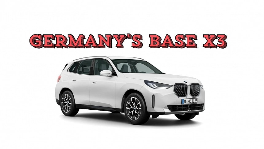 2025 BMW X3 20 xDrive for Germany