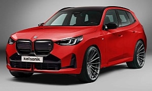 2025 BMW X3 M50 Gets Touched By a Digital Tuning Fairy, Rocks New Colors and Large Alloys