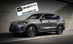 2025 BMW X5 Earns Top Safety Pick Accolade, Headlight Performance Deemed Acceptable