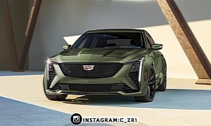 2025 Cadillac CT5 Unofficially Presents a Ritzier Color Choice Than GM Wants You to See