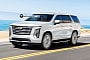 2025 Cadillac Escalade Platinum Gets Showcased Early, Albeit Virtually and Unofficially
