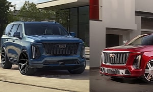 2025 Cadillac Escalade-V Receives First Digital Upgrades: Chrome Bling or Bigger Wheels?