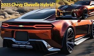 2025 Chevrolet Chevelle Hybrid Comes Back From the Nether To Digitally Hunt Mustangs