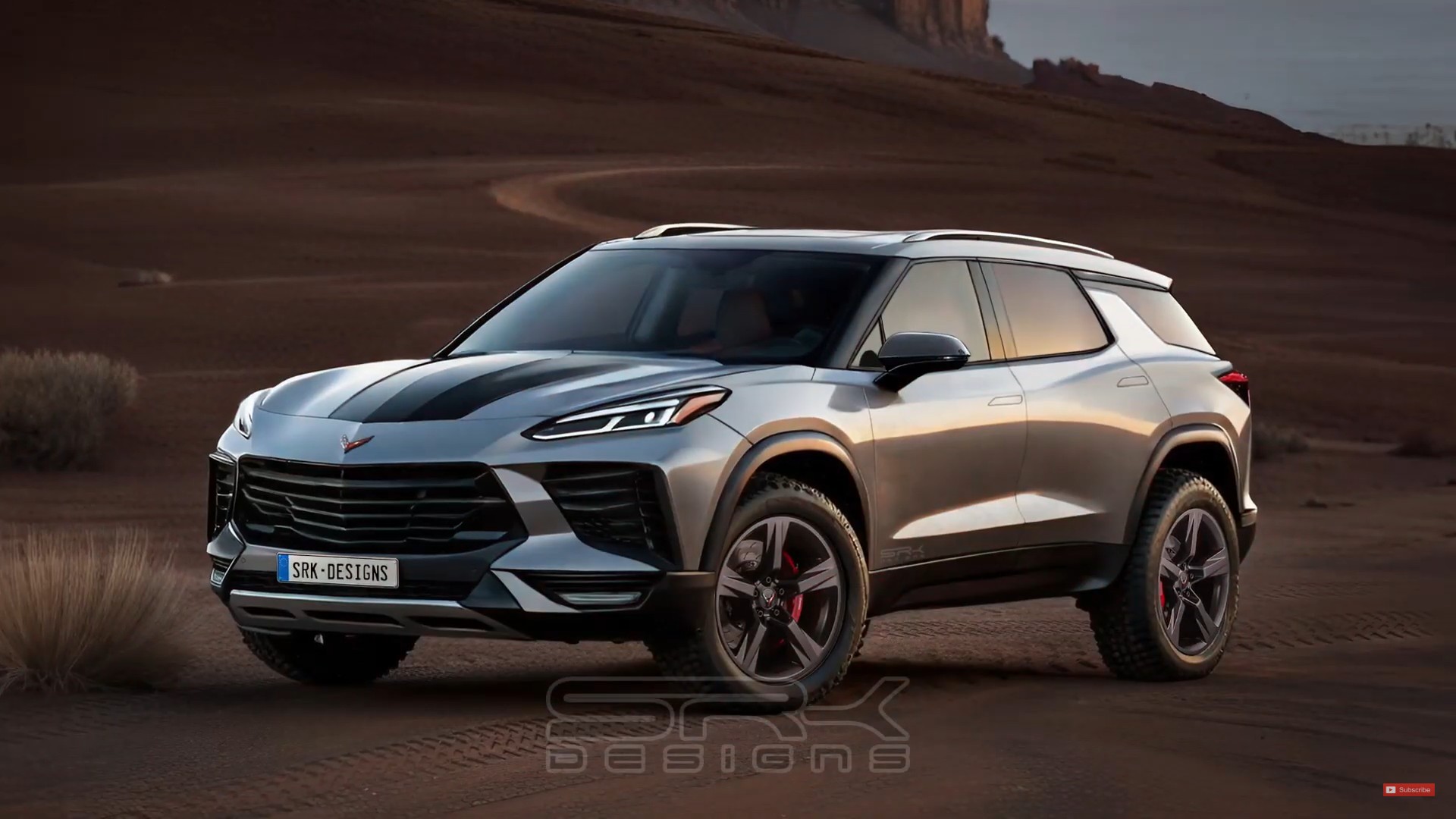 2025 Chevrolet Corvette SUV Concept Is Merely Wishful ...