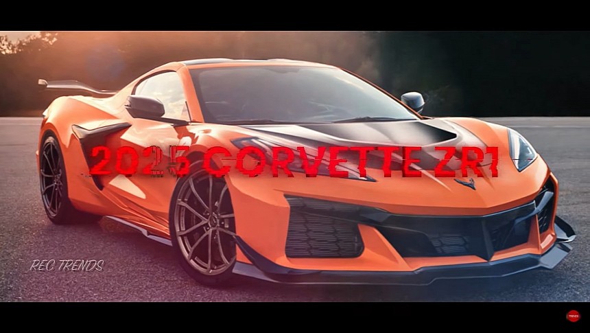 2025 Chevrolet Corvette ZR1 rendering by REC Trends
