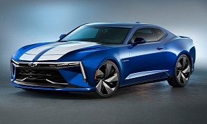 2025 Chevy Camaro ‘RSe’ Turns Full Electric, Remains Digitally Linked to the Past