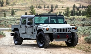 2025 Cyber-Hummer Executive Edition Goes From Military to Green, Rocks 1,000 HP