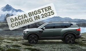 2025 Dacia Bigster Compact SUV Confirmed With Renault CMF-B Underpinnings