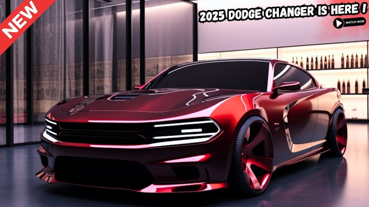 2025 Dodge Charger Surfaces in Unofficial Renderings, Sticks to the EV