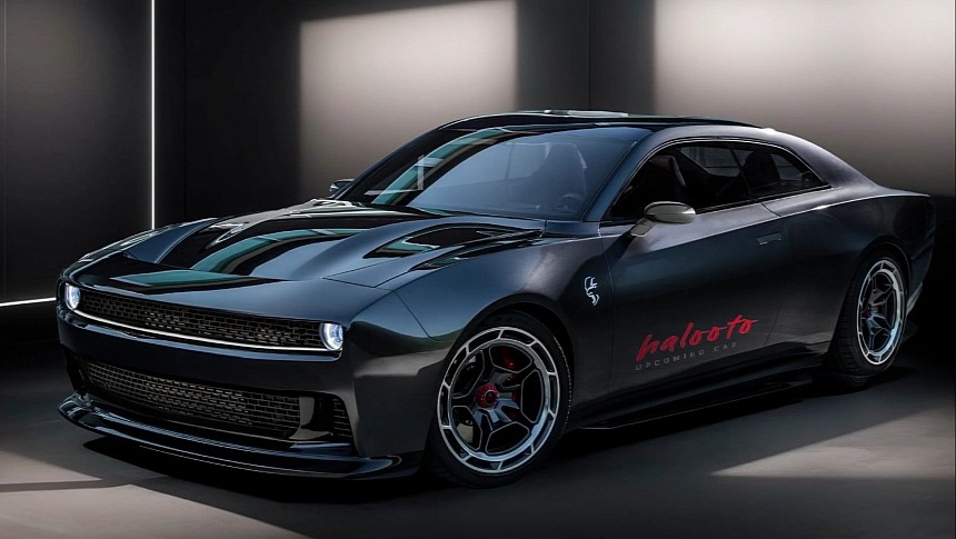 2025 Dodge Charger unofficial rendering by Halo oto