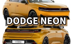 2025 Dodge Neon Makes a Scripted Return Sending French Hatch Vibes
