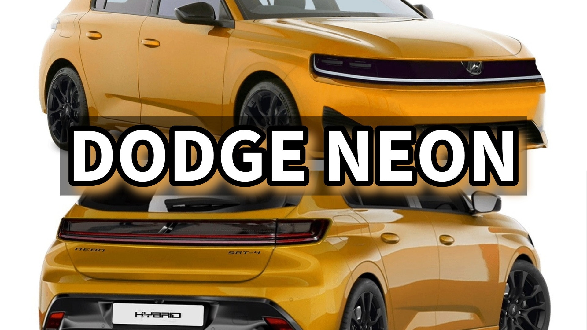 2025 Dodge Neon Makes a Scripted Return Sending French Hatch Vibes -  autoevolution