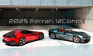 2025 Ferrari 12Cilindri Goes Live With 819 HP, Daytona Styling Cues, Four-Wheel Steering
