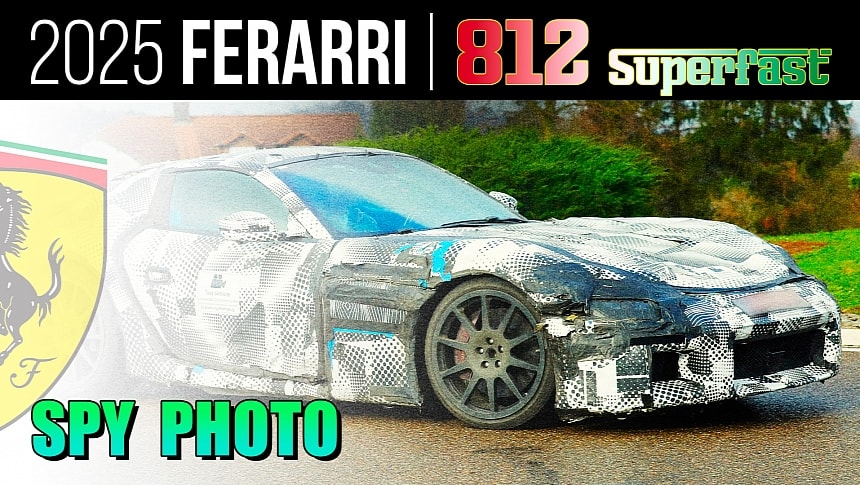 2025 Ferrari 812 Superfast-replacing F167 