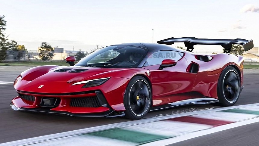 2025 Ferrari 'F250' Hypercar Gets Envisioned Digitally Based on the ...