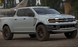 2025 Ford 4x4 Pickup Truck Alternative Design Proposes Unified Styling Across the Board