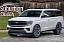2025 Ford Expedition Gets Rendered Based on Latest Spy Images, Puts Large SUVs on Notice