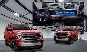 2025 Ford Expedition Refresh Gets Showcased Inside and Out, Albeit Only in CGI