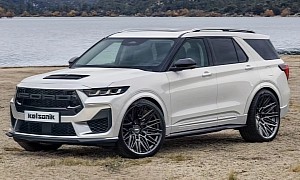 2025 Ford Explorer ST CGI-Receives the Ford Performance Look We've All Wanted