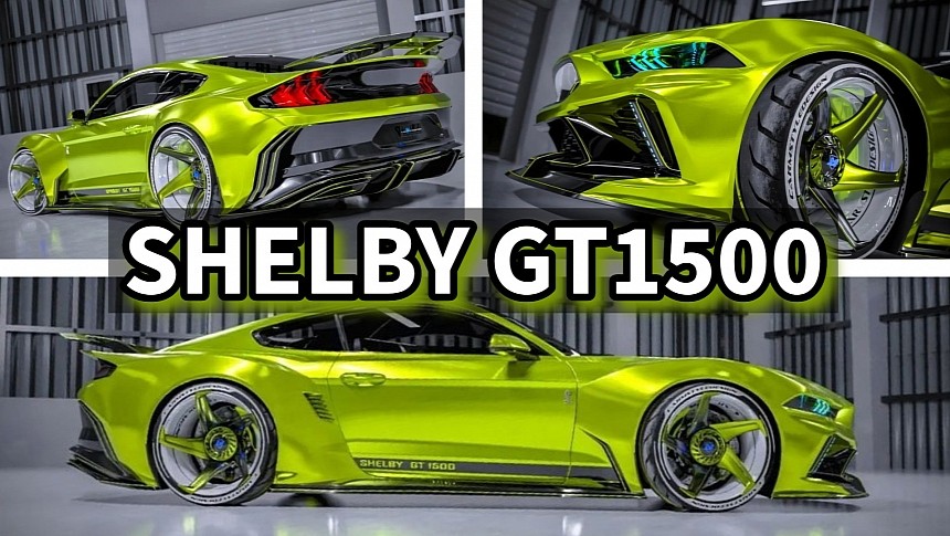 Ford Mustang Shelby GT1500 - Rendering
