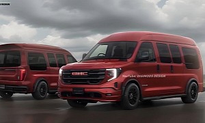 2025 GMC Savana EV Springs to Life From Imagination Land, Looks Ready for Big Road Trips