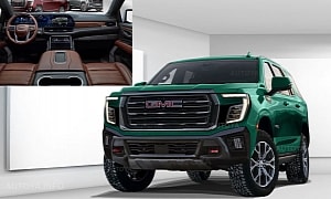 2025 GMC Yukon AT4 Shows Everything Inside-Out in Ritzy Colors, But Only in CGI