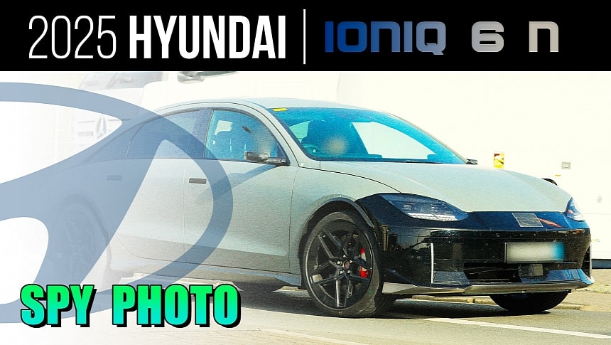 2025 Hyundai Ioniq 6 N prototype
