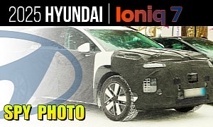 2025 Hyundai Ioniq 7 Electric Family Hauler Spied Charging, Could Be Called Ioniq 9