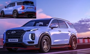 2025 Hyundai Palisade N Design Project Imagines a Spicy Farewell to the Current Iteration