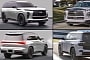 2025 Infiniti QX80 Rendered With Concept Design Cues, Real Thing Coming March 20