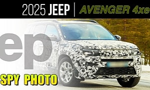 2025 Jeep Avenger 4xe Spied, It's Twinned With Alfa Romeo's Junior Ibrida Q4