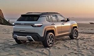 2025 Jeep Compass Hybrid or EV Brings the Third Generation Base CUV in Fantasy Land 