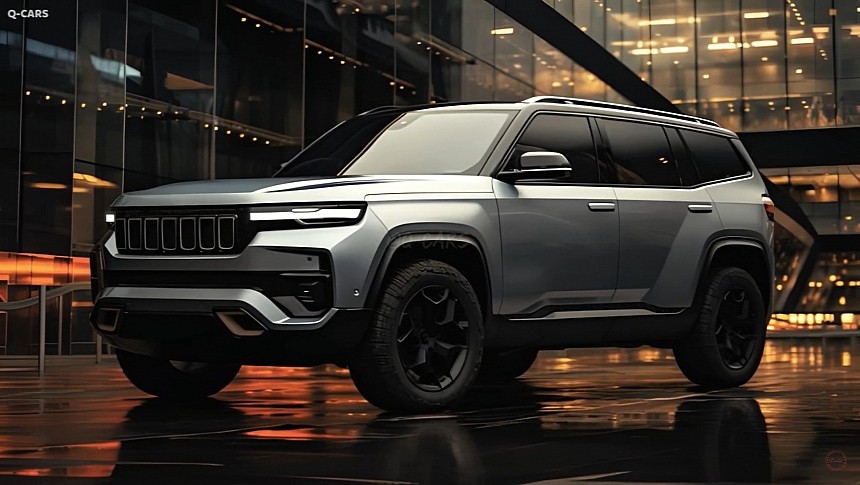 2025 Jeep Grand Cherokee rendering by Q Cars
