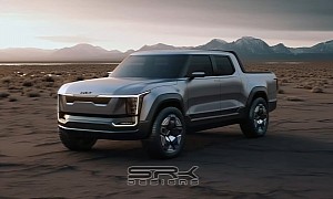 2025 Kia EV Pickup Truck Concept Unofficially Sits at the Top of the Zero Emissions Range