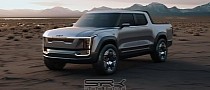 2025 Kia EV Pickup Truck Concept Unofficially Sits at the Top of the Zero Emissions Range
