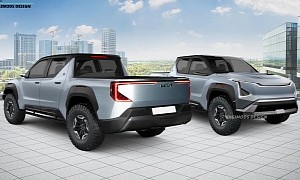 2025 Kia EV Pickup Virtually Expands EV9 Family to Fight Ram’s Mid-Size Truck
