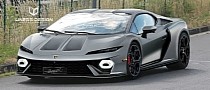 2025 Lamborghini Huracan Plug-In Hybrid Twin-Turbo V8 Replacement Masterfully Rendered