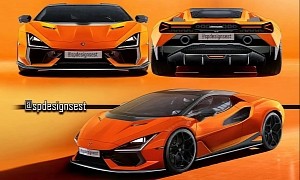 2025 Lamborghini Huracan Replacement Imagined With Revuelto Styling Cues