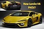 2025 Lamborghini Huracan Successor Gets Revealed In Fantasy Land With Twin-Turbo V8 PHEV