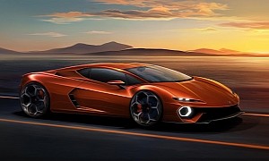 2025 Lamborghini Huracan Successor Gets the 'Unwrap' Treatment, Albeit Only in CGI