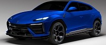 2025 Lamborghini Urus Super-SUV Gets an Unofficial Facelift, Dresses as the Lanzador