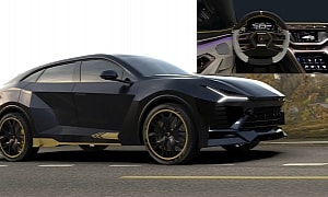 2025 Lamborghini Urus Undergoes a Widebody Facelift Procedure Across Fantasy Land