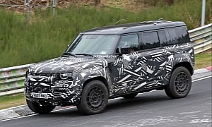 2025 Land Rover Defender OCTA Continues Nurburgring Testing, Might Debut July 11
