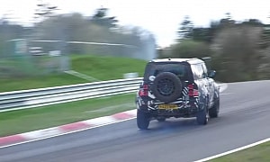 2025 Land Rover Defender OCTA Test Driver Sends It at the Nurburgring