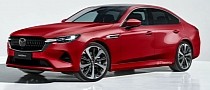 2025 Mazda6 Sedan Speculatively Rendered, Next Generation May Go RWD With I6 Engines