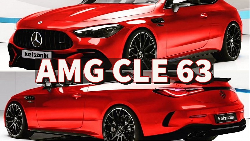 2025 Mercedes-AMG CLE 63 - Rendering