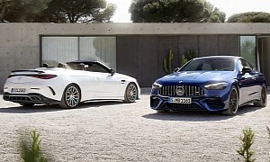 2025 Mercedes-AMG CLE 63 S E-Performance Coupe and Cabrio Get a Quick CGI Reveal