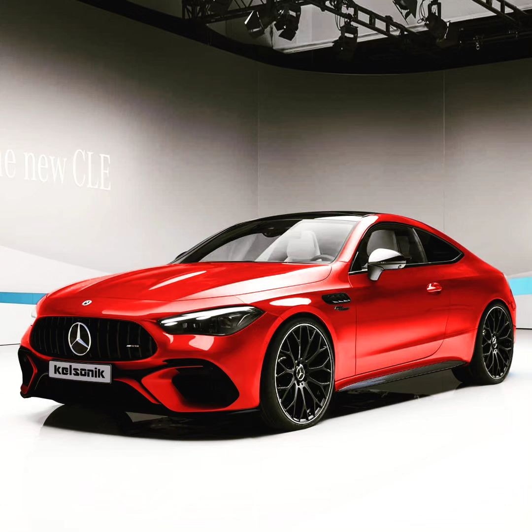 2025 MercedesAMG CLE 63 Shows Muscly Design Early via the Virtual