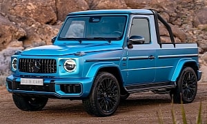 2025 Mercedes-AMG G 63 Pickup Is Virtually Ready for Hauling Duties
