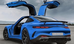 2025 Mercedes-AMG GT 63 S E Performance Gets a Digital Gullwing Makeover. Do You Agree? 